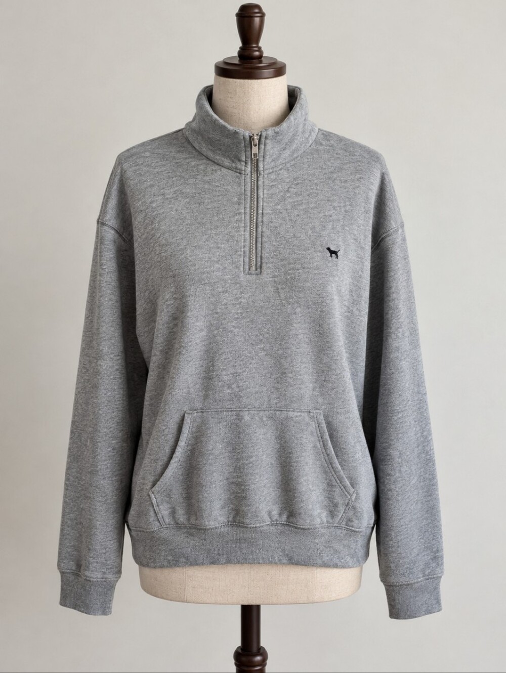 Victoria’s Secret PINK Love Pink Grey Pullover – Size M